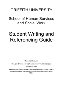 the School of Human Services and Social Work