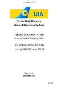 pool proposal - Ukraine International Airlines