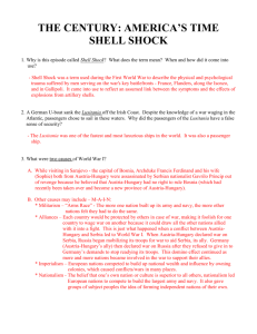Shell Shock Video Questions/Key