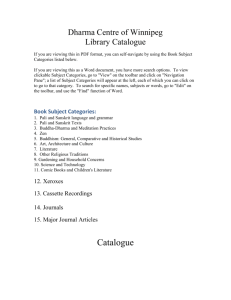 Library Catalogue (Word Format)