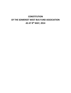 SWBFA Constitution