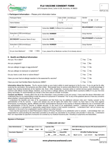 Form-fillable 2015 Pharmacare Hawaii Consent Form