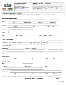 Application for New Riders