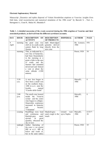 Electonic Suplementary Material Manuscript „Dynamics and tephra