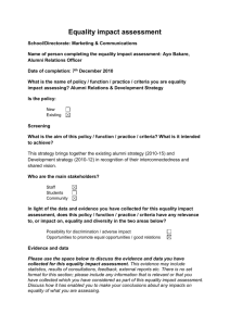 EIA of Alumni Relations and Development Strategy (Word, 23Kb)