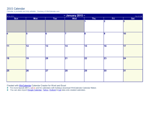 Trimester 3 Calendar