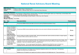 NRAB Minutes: November 2014