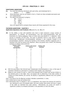 GTS 161 - PRACTICAL 3 – 2014 ADDITIONAL QUESTIONS A1. You