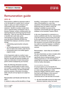 Remuneration guide 2015-16