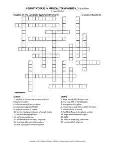 Crossword Puzzle #2 - Wolters Kluwer Health