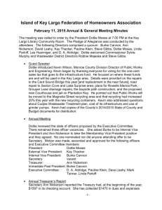 IKLFHA Gen Membership Meeting minutes 02-11-15