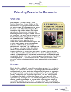 Extending Peace to the Grassroots Challenge