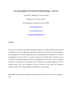 Face Recognition for Partial Occluded Image: A Survey