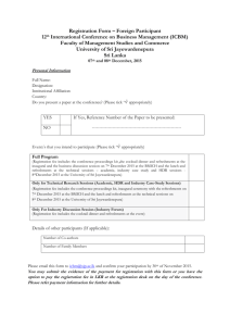 ICBM Registration Form - Foreign
