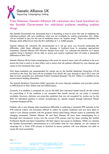 press release here - Genetic Alliance UK