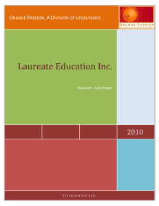 Laureate Education Inc