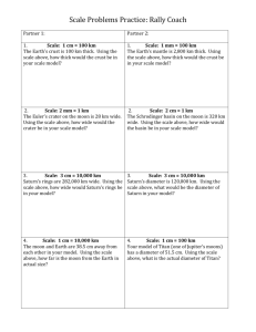 Scale Problems Practice: Rally Coach