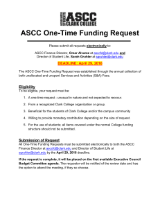 ASCC One-Time Funding Request Form