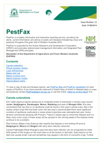 PestFax 1 Aug 14 - Department of Agriculture and Food