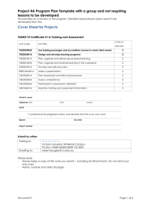 Project 4A Program Plan Template - GROUP Project