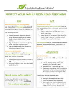 protect your family from lead poisoning act