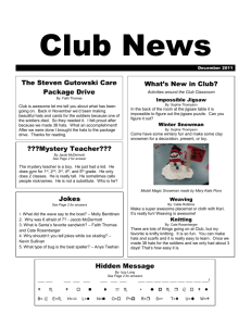 What`s New in Club?