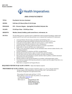 job announcement - Health Imperatives