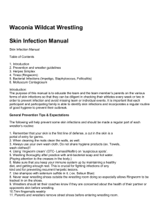 Waconia Wrestling Skin Care Handbook