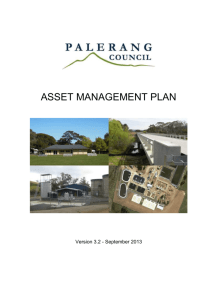 Asset Management Plan 2013