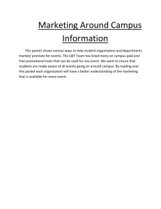Marketing Around Campus Information