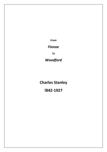 From Finnoe To Woodford Charles Stanley !842-1927