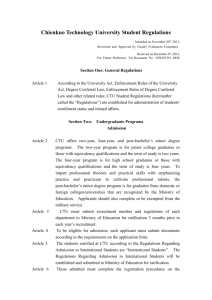 Chienkuo Technology University Student Regulations