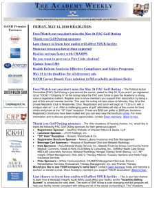OANH Premier Partners FRIDAY, MAY 14, 2010 HEADLINES: Fore