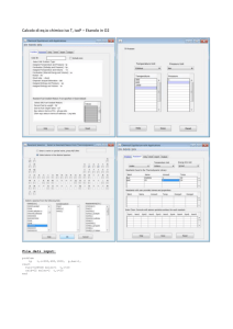 Calcolo di eq.io chimico iso T, isoP – Etanolo in O2 File dati input