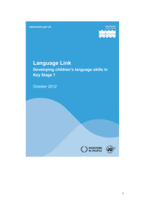 Language Link screening test