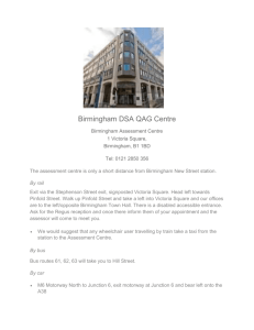 Birmingham DSA QAG Centre