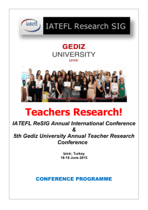 Engaging language teachers in research