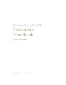 2015-2016 Treasurer`s Handbook