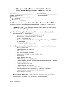 Revised Submittal Checklist - Milwaukee Metropolitan Sewerage