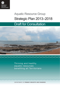 Aquatic Resource Group Strategic Plan 2013-2018