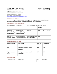 7. preparation of pre-operation patients