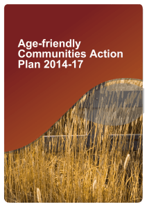Age-friendly Communities Action Plan