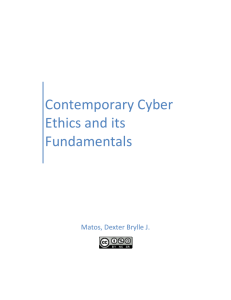 Contemporary Cyber Ethics and its Fundamentals