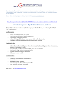 Asia/North America Commissioning Engineers, Eindhoven