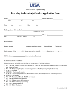 TA and Grader Application Form