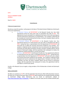 Research Line Faculty Template