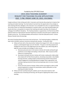 2015-2016 teaching academy