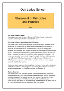 Statements of Principles and Practice 2015-16