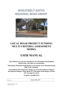 WBS RRG MCA User Manual - May 2015