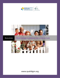 Healthcare Planning for the Future Booklet